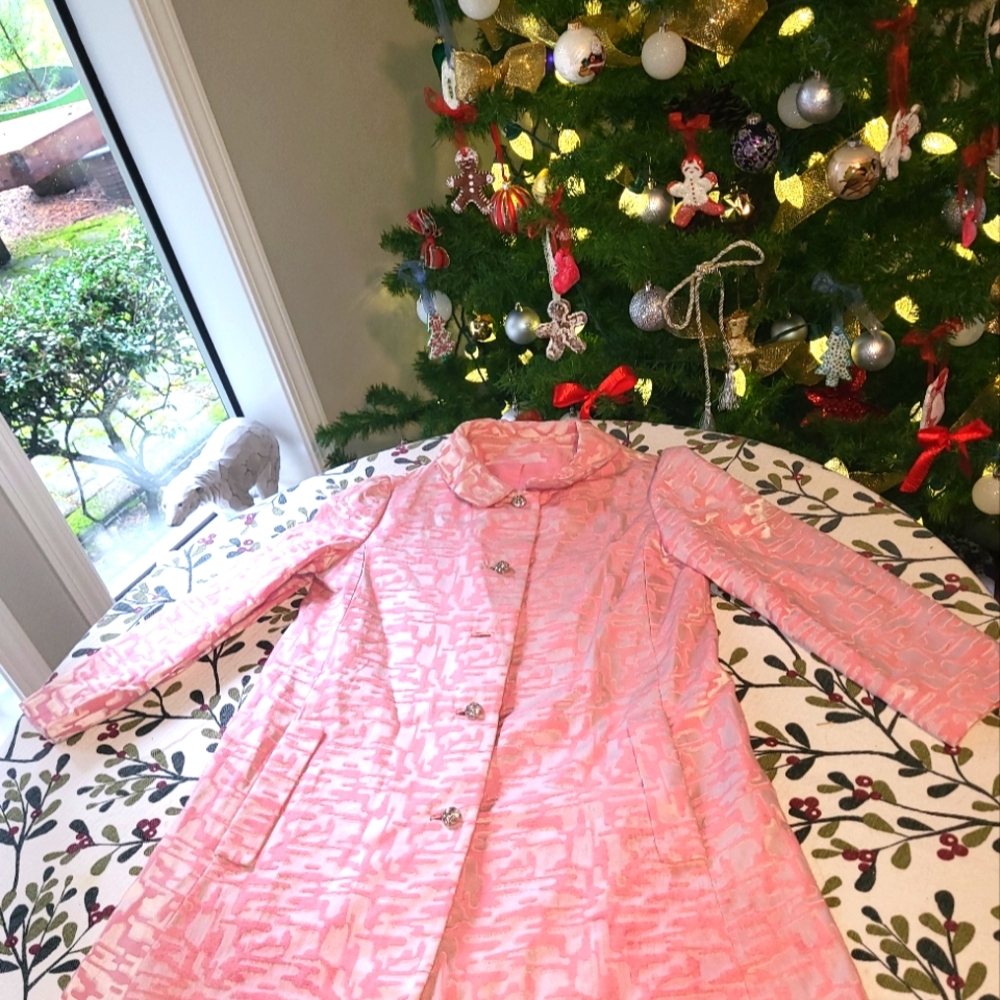 Pink Barbie Peacoat
